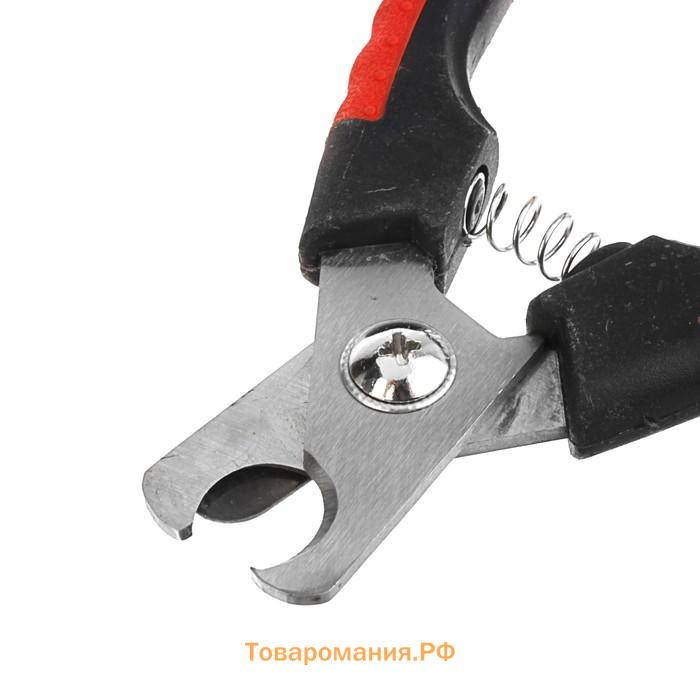 Набор по уходу за когтями: когтерез боковой (отверстие 13мм) и пилка, микс цветов