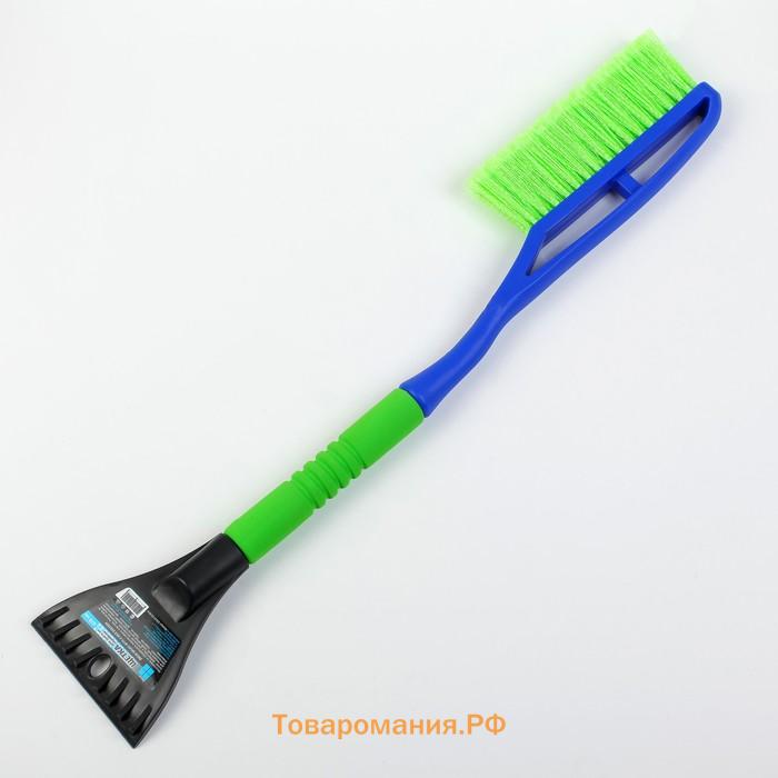 Щетка сметка, со скребком, Oktan, распушенная, 63.5 см