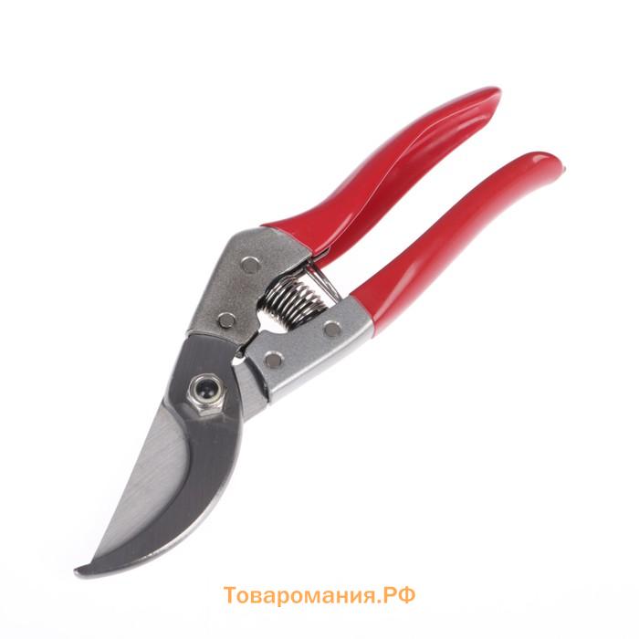 Секатор плоскостной, 9" (23 см), с пластиковыми ручками, Greengo