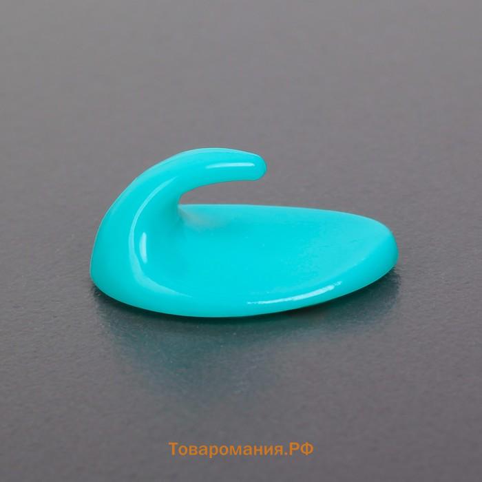 Крючки самоклеящиеся  «Овал», 6 шт., МИКС