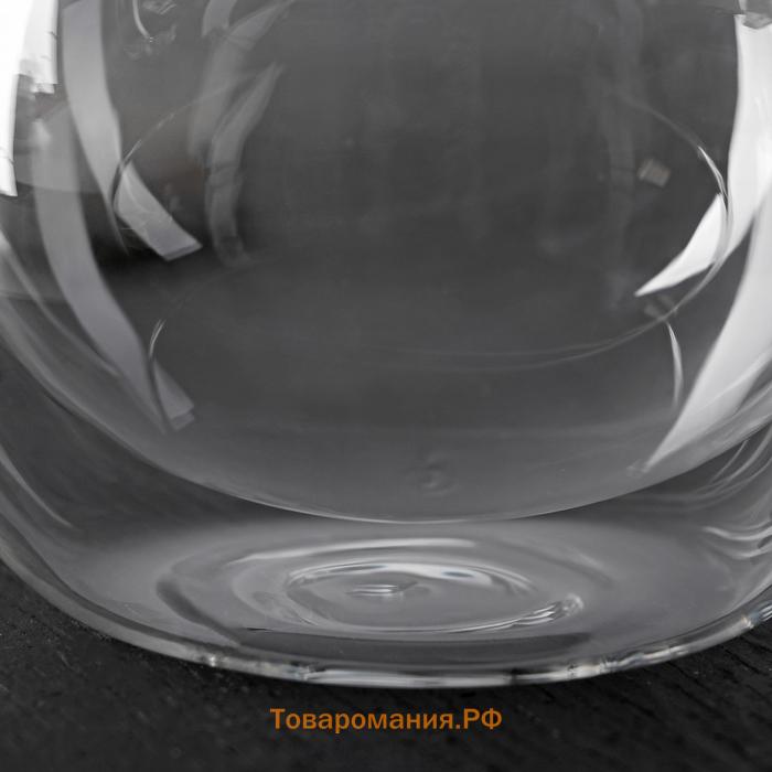 Кружка с двойными стенками Magistro «Лиди. Дуо», 200 мл, 12×9.5×6.5 см, стекло