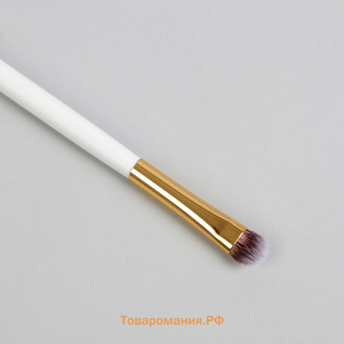 Кисть для макияжа White, 17.5 (± 1) см, белая