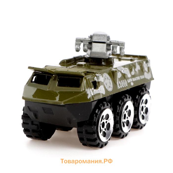 Машинка металлическая в яйце «Военная», масштаб 1:64, МИКС