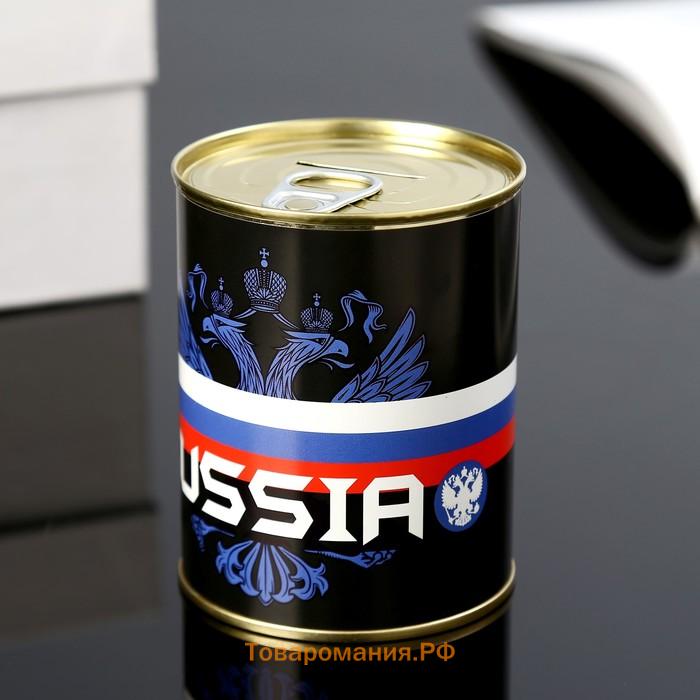 Копилка-банка металл "Russia" 7,3х9,5 см