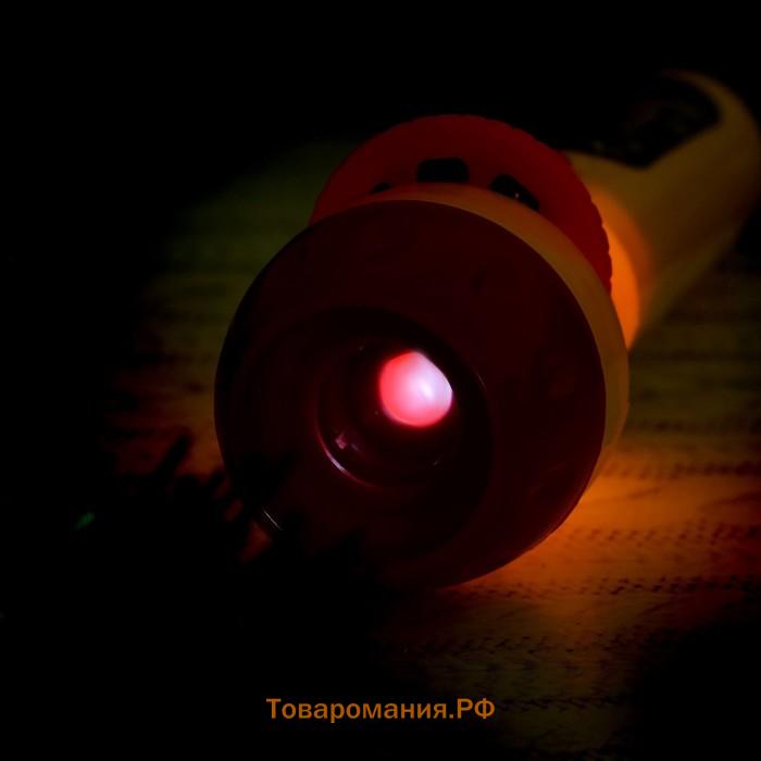 Проектор-фонарик «Новогоднее чудо», цвета МИКС, в пакете