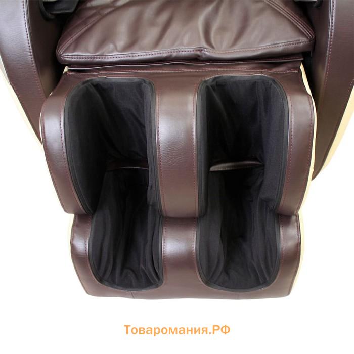 Массажное кресло GESS-830 Futuro, 11 программ, сканирование тела, колонки, коричневое