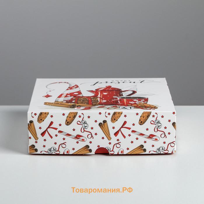 Упаковка для кондитерских изделий «Present», 20 × 17 × 6 см