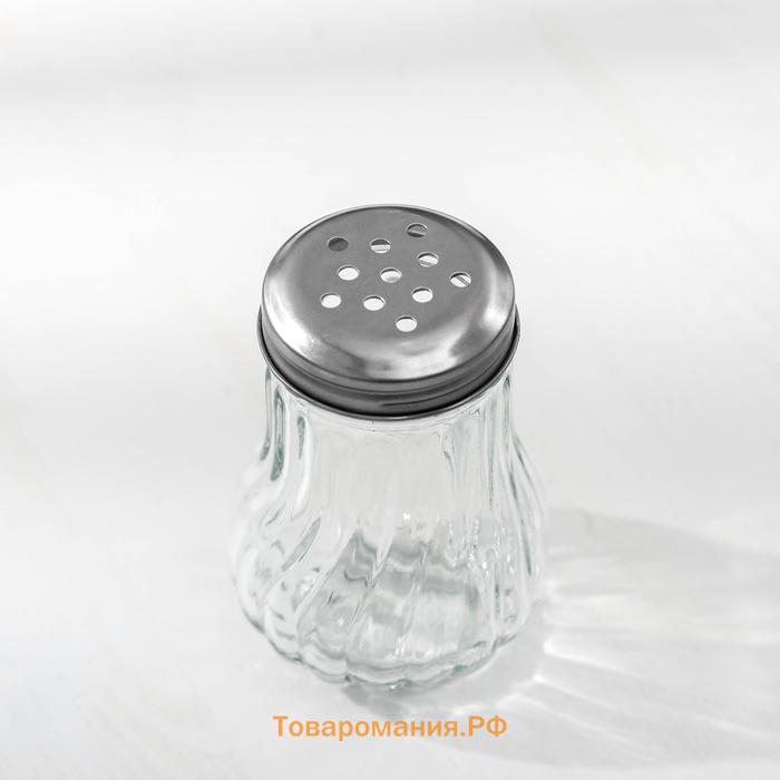 Солонка  «Перелив», 250 мл, стекло