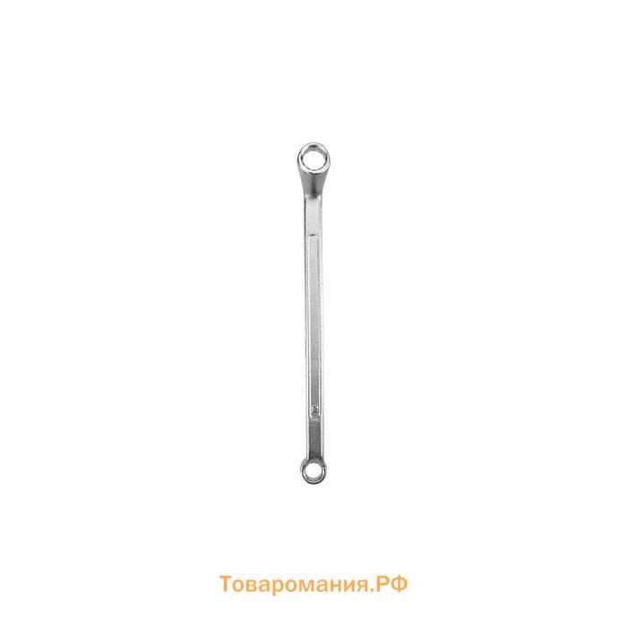 Ключ накидной REXANT 12-5857-2, хром, коленчатый, 10х13 мм