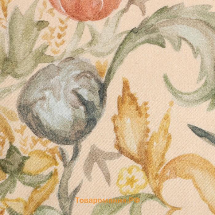 Набор столовый «» Floral pattern, скатерть 147x184 +/-2 см с ГМВО, салфетки 40х40 см - 8 шт