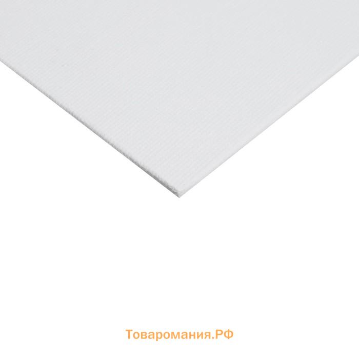 Холст на картоне Calligrata, хлопок 100%, 20×30 см, 3 мм, акриловый грунт, мелкое зерно, 280 г/м²