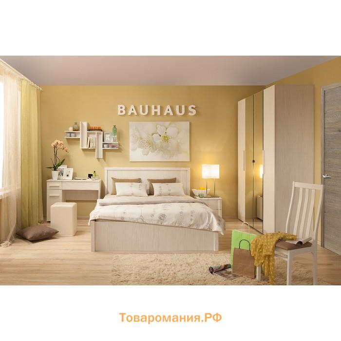 Тумба прикроватная Bauhaus 6, 452 × 386 × 449 мм, цвет бодега светлый