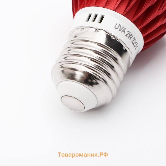 Лампа LED для террариума NomoyPet светодиодная, инфракрасная, цоколь Е27