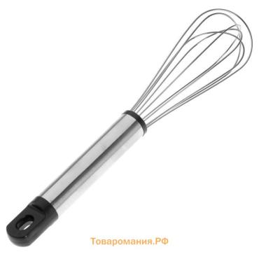 Венчик для взбивания  «Помощник», 21×4.5 см, серебристый