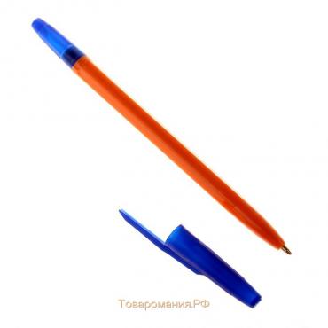 Ручка шариковая «Стамм», «Оптима», ORANGE, узел 1.0 мм, чернила синие на масляной основе, стержень 131 мм
