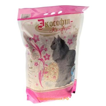 Наполнитель минеральный с добавлением Силикагеля "Экософт-Комфорт", 5 л