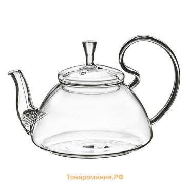 Заварочный чайник Magistro, 1 л, 20.5×15 см, металлическое сито, стекло