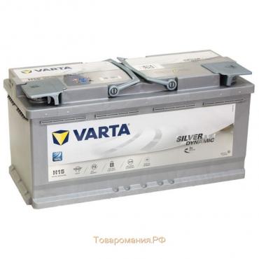 Автомобильный аккумулятор Varta 105 Ач, обратная полярность Silver Dynamic AGM 605 901 095