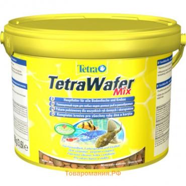 Корм TetraWaferMix для рыб, таблетки, ведро, 3,6 л., 1,85 кг