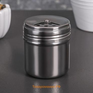 Солонка «Элиас», 150 мл, 5.4×7.5 см, нержавеющая сталь