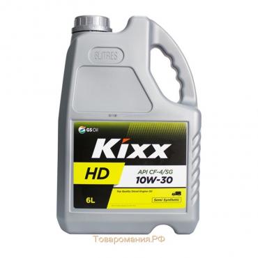 Масло моторное  Kixx HD CF-4 10W-30 Dynamic, 6 л