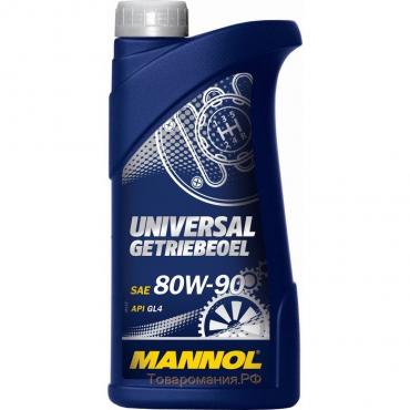 Масло трансмиссионное MANNOL 80w90 мин. Universal Getriebeoel, 1 л