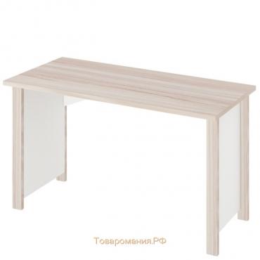 Стол СТД-130, 1300 × 640 × 750 мм, цвет карамель / белый