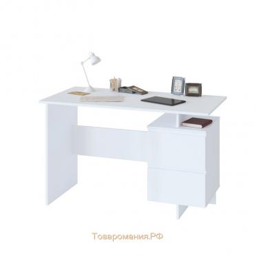 Стол письменный «СПм-19», 1200 × 600 × 744 мм, цвет белый