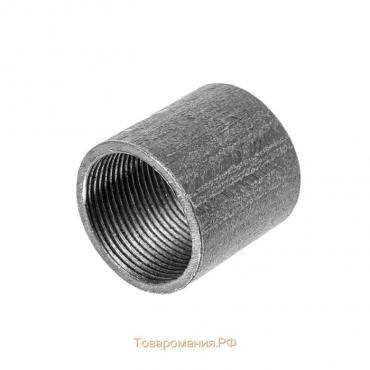 Муфта стальная 1 1/4", DN 32, PN 16, L=48 мм