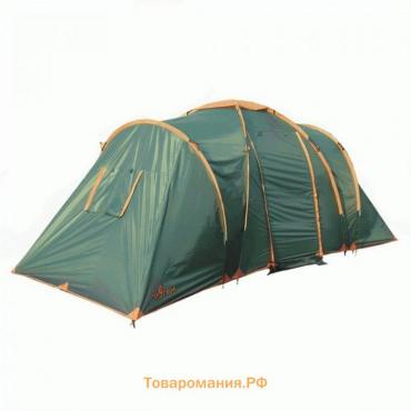 Палатка Totem Hurone 4 (V2), цвет зелёный