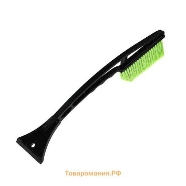 Щетка сметка, со скребком, Torso MG006 автомобильная, съёмный скребок, 39 см