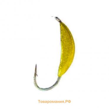 Мормышка вольфрам "Банан" с ушком, вес 0.19 г, 015/G