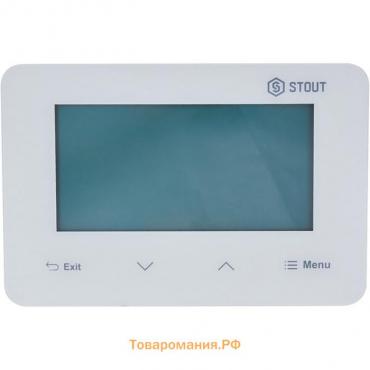 Проводной комнатный двухпозиционный регулятор ST-293v3 STOUT STE-0101-029331, белый