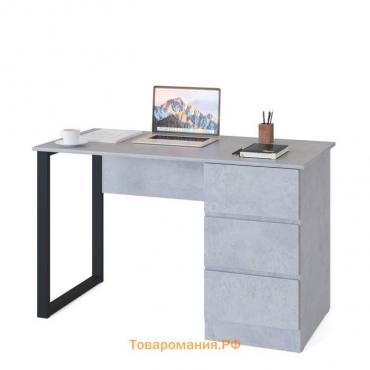 Стол письменный «СПм-205», 1200 × 600 × 740 мм, цвет бетон